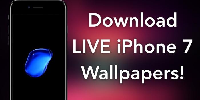 1280x720 How to Get iPhone 7 LIVE Bubble Wallpapers on iOS 10!