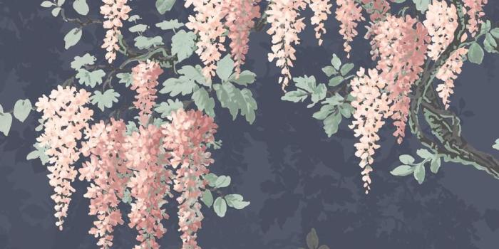 1000x1000 Blue Wallpaper - Dark, Blue, Navy Blue, Flowered and More - W&M