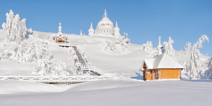 1920x1080 Beautiful snowy Russian winter (HD wallpapers) | Volganga