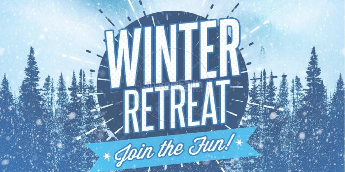 1600x1200 Winter Retreat Snowy Church PowerPoint | Christmas PowerPoints
