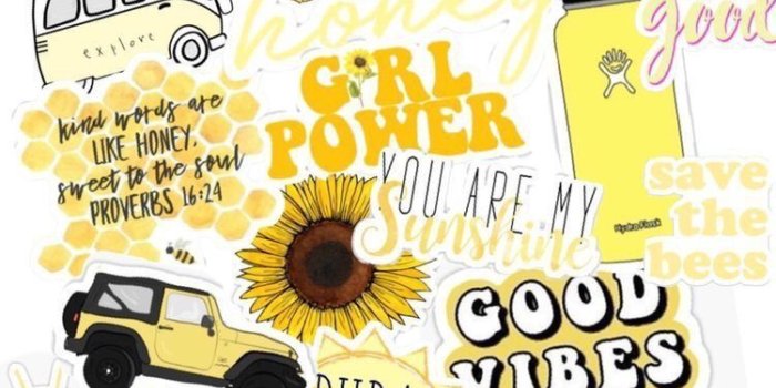 750x1336 vsco wallpaper yellow cute freetoedit...