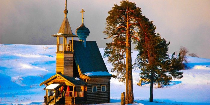 1200x797 291kib, 1200x797, Religious Church Snow Winter Tree - Russian