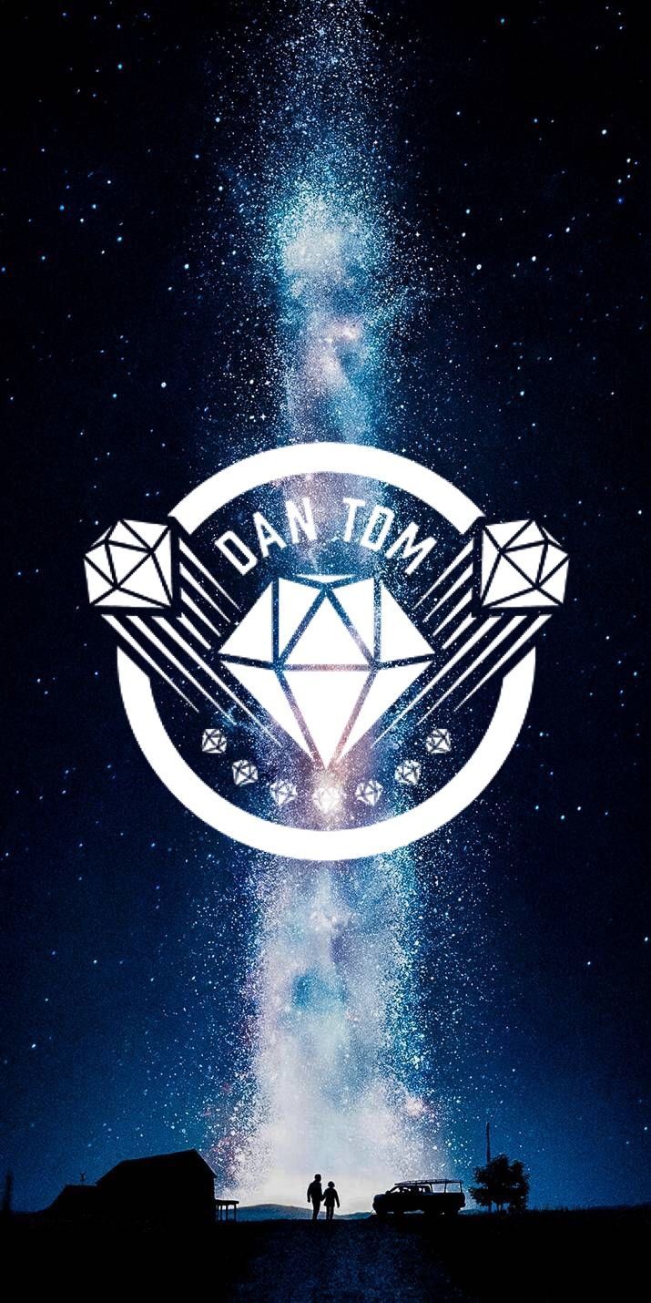 715x1430 aesthetic DanTDM logo wallpaper | Dantdm wallpaper | Background diy