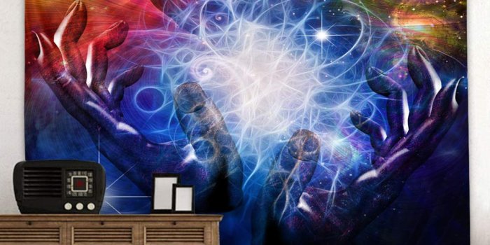 1000x1000 Amazon.com: Puurbol Fantasy Hands Tapestry by PYHQ, Large Aesthetic