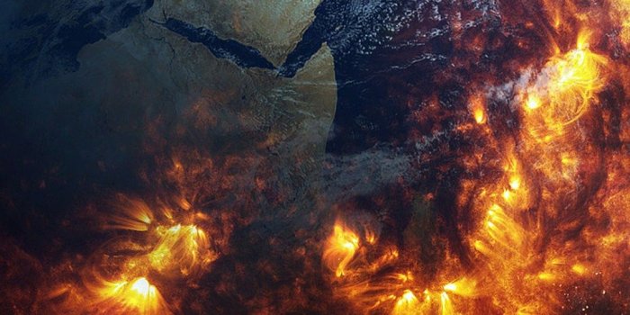 1080x1920 Earth Space Fire Iphone 8 Wallpaper - Iphone X Earth Wallpaper 4k