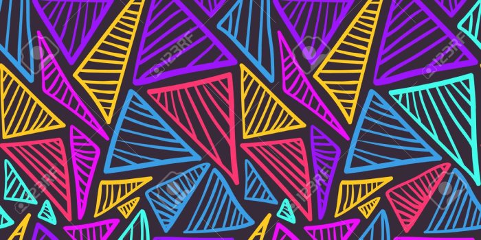 1300x1300 neon scrible colors wallpaper Gallery