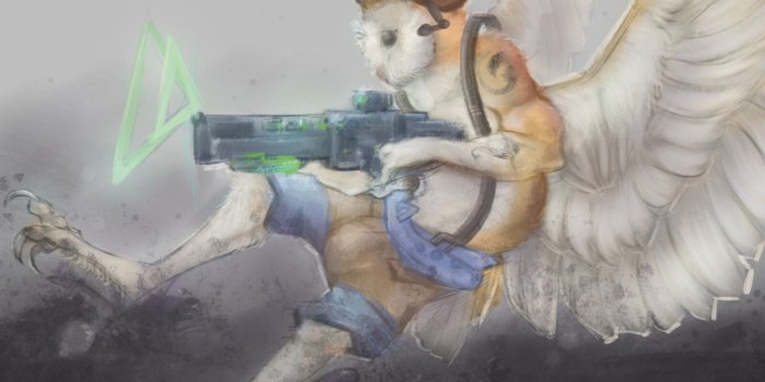 1600x1200 ArtStation - Aracockra Sci-fi DnD Character, Andrea Markovic