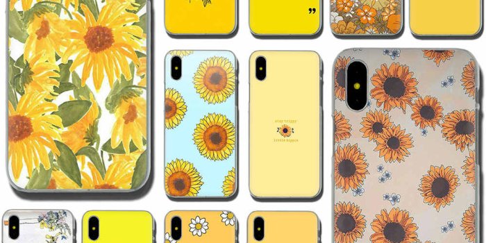 1000x1000 Babaite Hippie Aesthetics yellow Pattern Newest Super Cute Phone