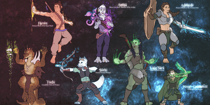 1920x1080 Art] I doodled more D&D characters! - Album on Imgur