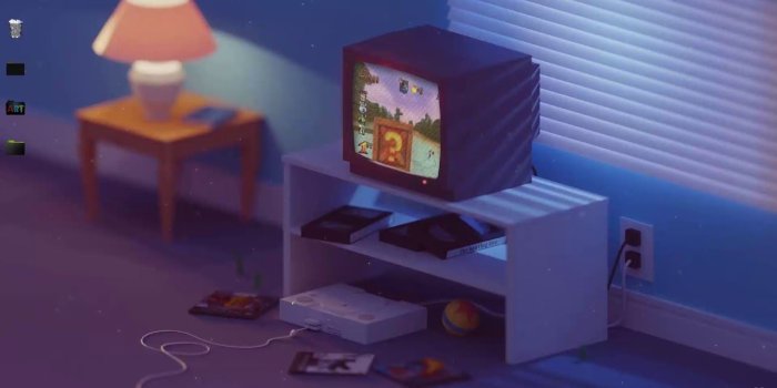 1280x720 PlayStation old days live wallpaper for pc and phone free download