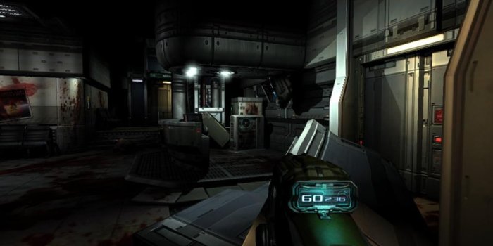 1024x768 PC Games Wallpaper: Doom 3 PC Review and Full Download Old PC Gaming