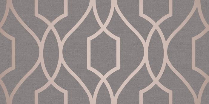 1600x1600 Details about FINE DECOR APEX GEOMETRIC TRELLIS WALLPAPER STONE GREY