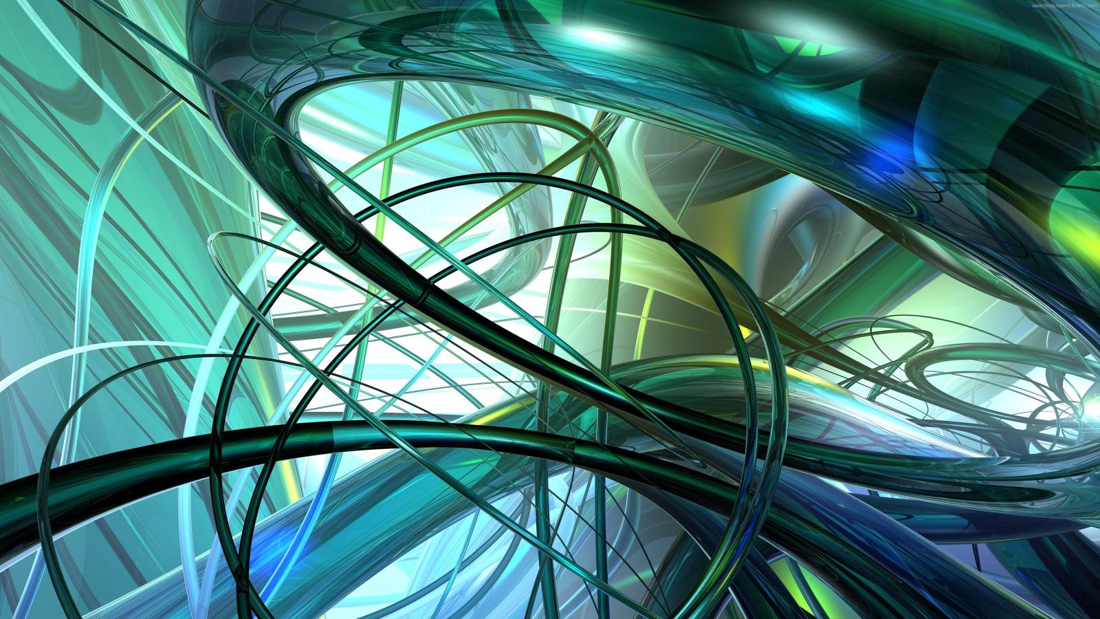 3840x2160 Green Abstract 4K Wallpaper :: Full (1080p) & Ultra HD Wallpapers