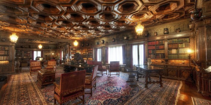 2880x1800 Old Library Room ❤ 4K HD Desktop Wallpaper for 4K Ultra HD TV