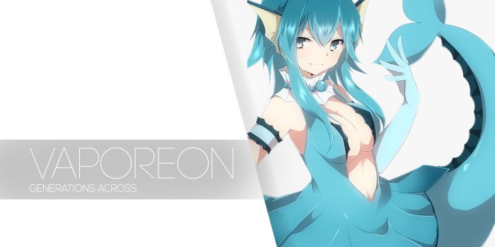 1920x1200 Vaporeon Girl Wallpaper - Pokemon Vaporeon Anime Girl (#1472084