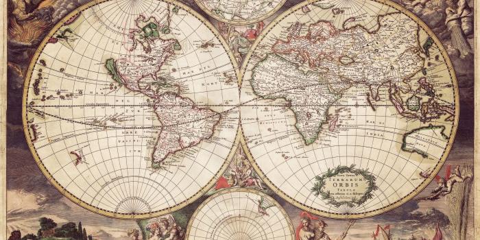 2560x1440 Old Earth Map ❤ 4K HD Desktop Wallpaper for 4K Ultra HD TV • Wide