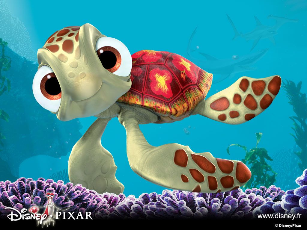 1024x768 Download - Finding Nemo Sea Turtles (#694435) - HD Wallpaper Download