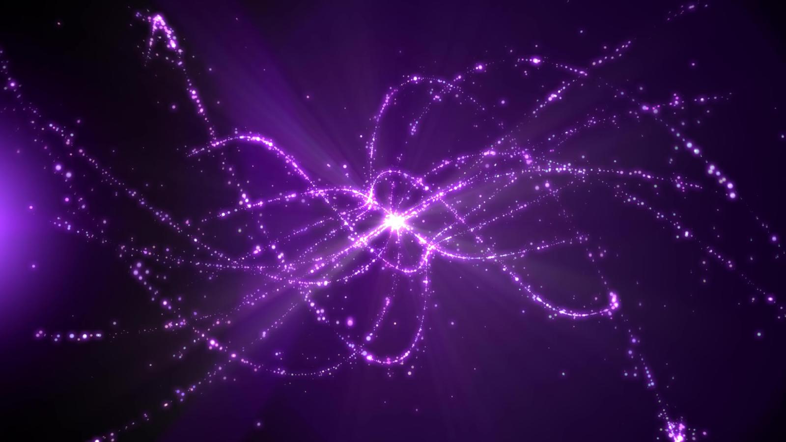 3840x2160 4 K Peaceful Purple Space Moving Background AAVFX Animated Wallpaper