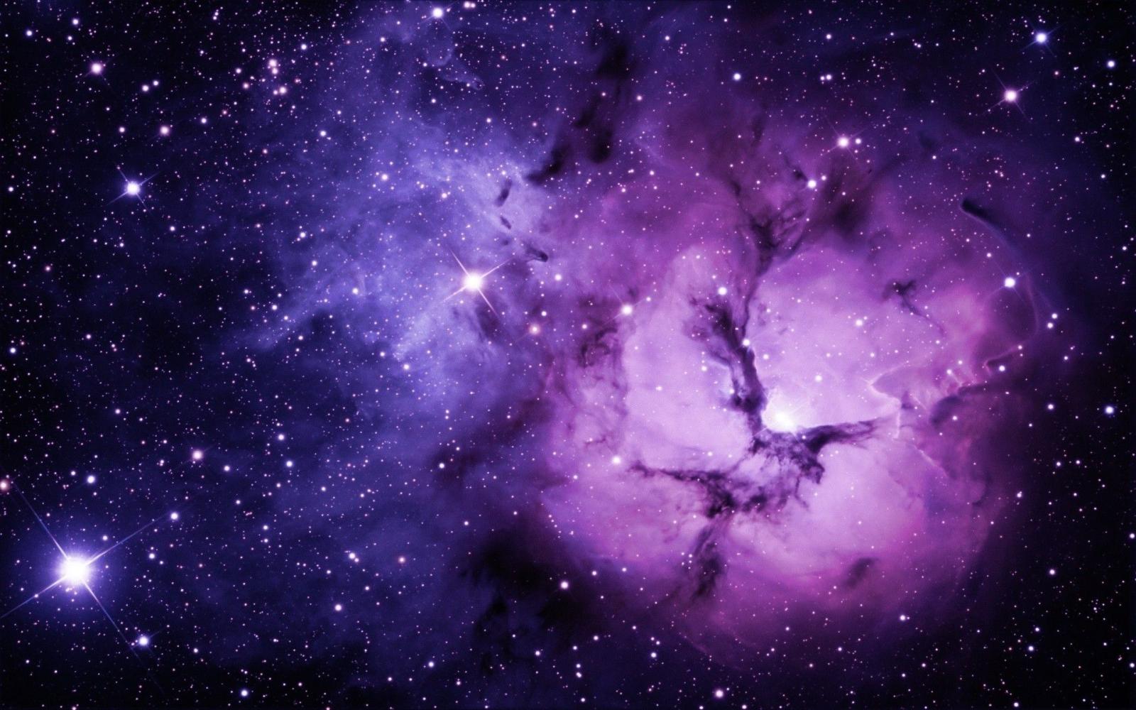 1920x1200 Download desktop wallpaper Purple Space Nebula
