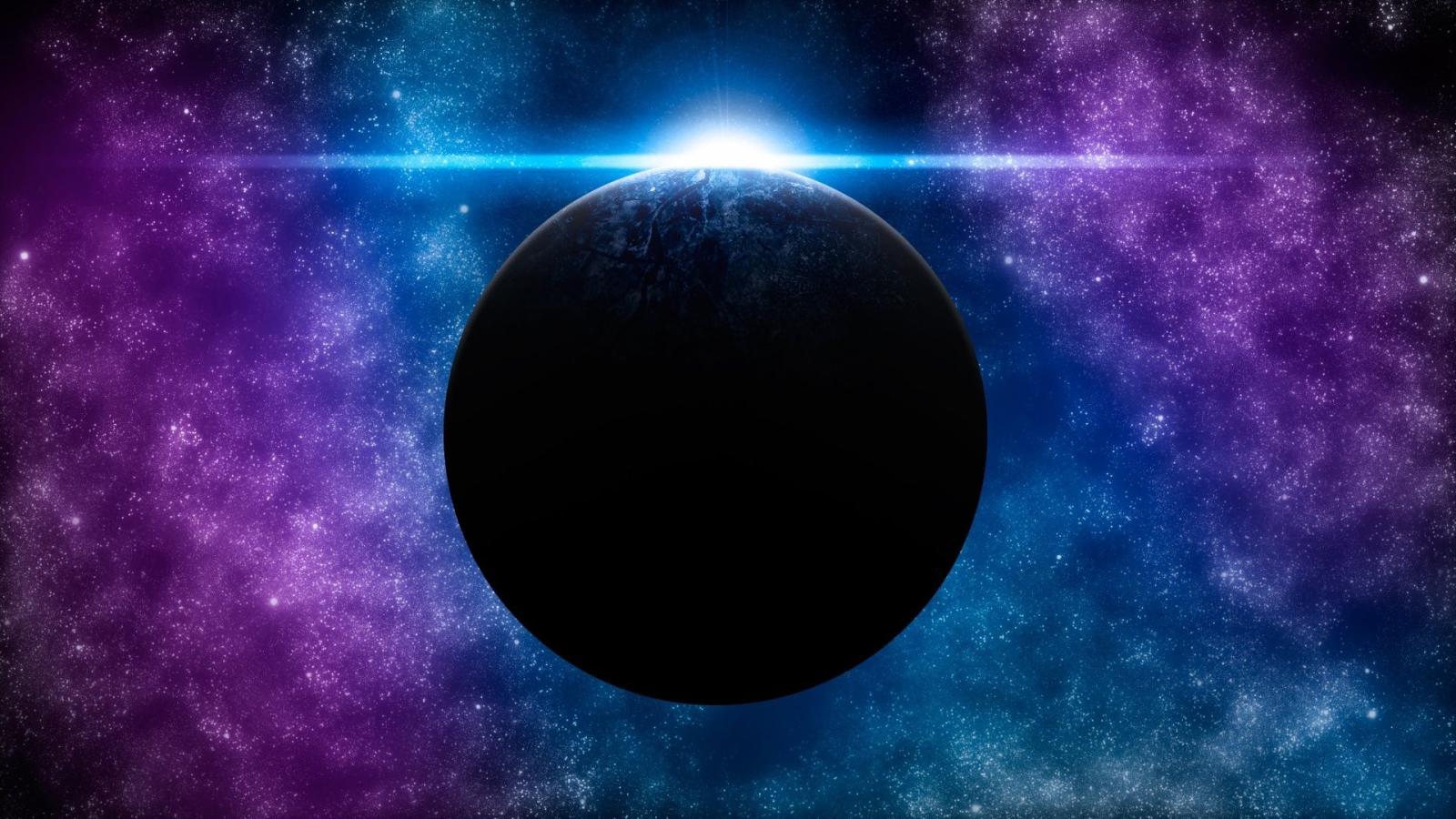 1920x1080 55+ Purple Planet Rays Clouds Wallpapers - Download at WallpaperBro