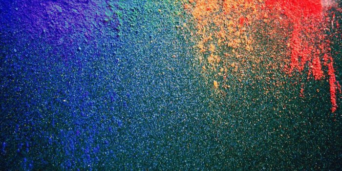 1024x768 Chalk Pastel Dust (Rainbow Sequence) | This was done with ch…