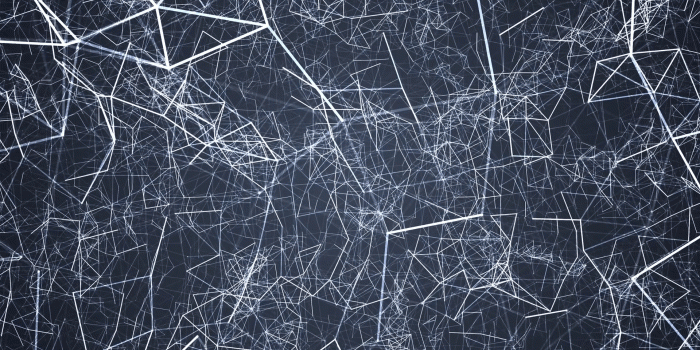 1920x1080 Abstract technology plexus stylish dynamic digital background. Geometrical  shape with triangle particles futuristic wallpaper. Stock Video Footage - 