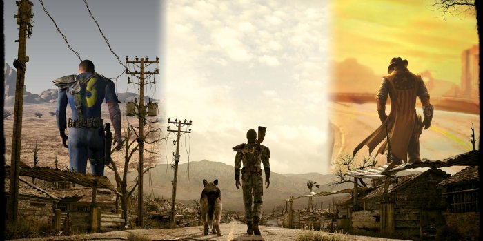 1680x1050 My take on a Fallout wallpaper as an amateur Photoshopper, made it