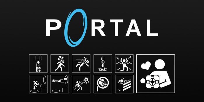 1332x850 Wallpaper Game, Portal, The Cube Companion images for desktop