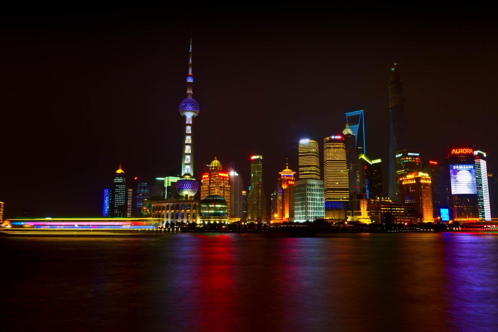 5184x3456 Oriental Pearl Tower, Shanghai at night, pudong HD wallpaper