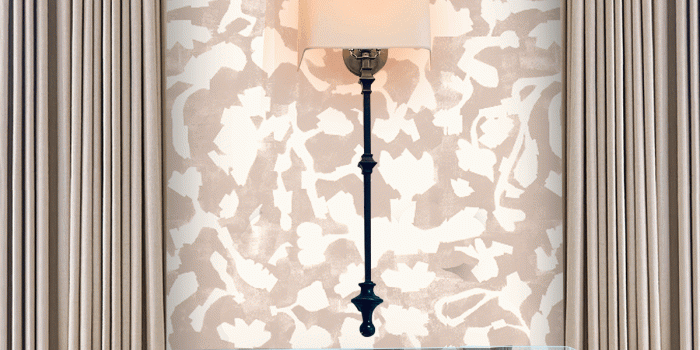 1200x1400 Floral Fauna Large Blush Wallpaper - Contemporary Traditional Transitional  Mid-Century Modern Wallpapers - Dering Hall