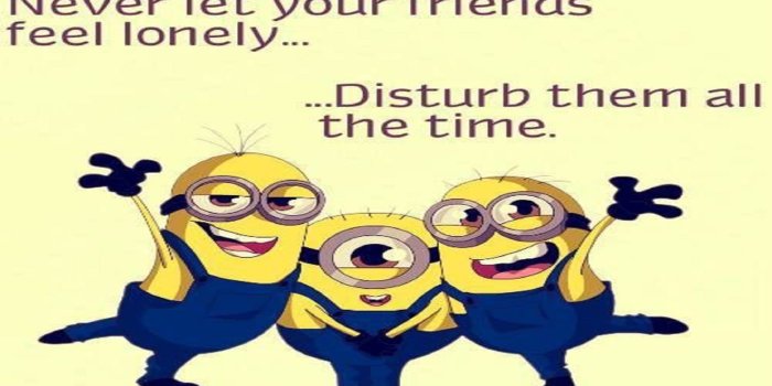 1920x1080 Funny Minions Friendship Quotes - HD Wallpaper Funny friendship