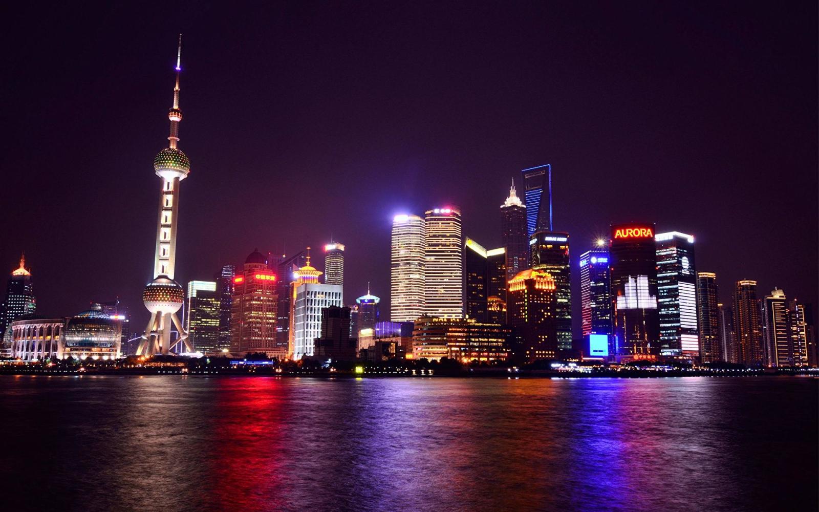 1920x1200 Horizon, Capital City, Shanghai World Financial Center, The Bund