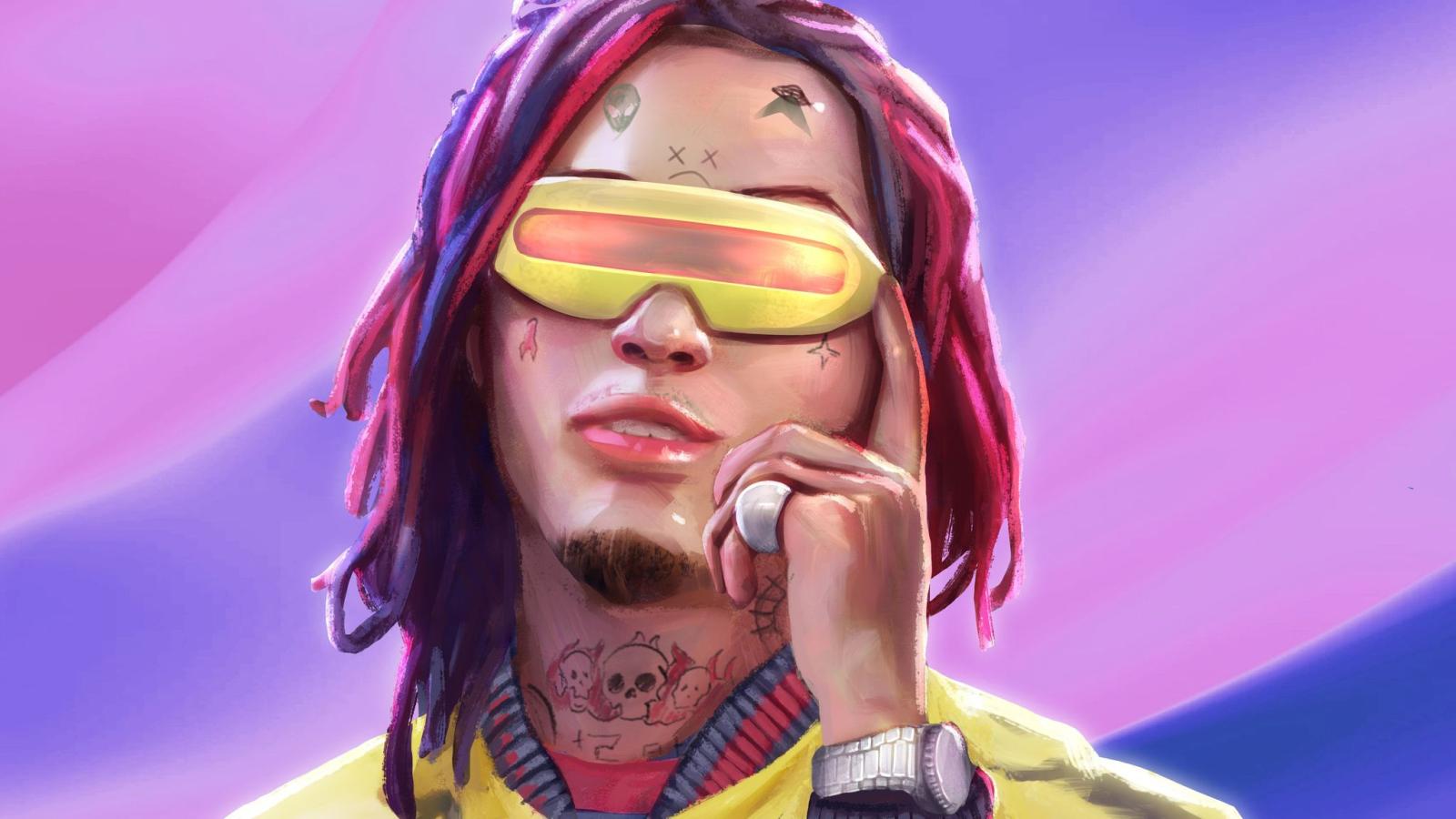 2048x1152 2048x1152 Lil Pump As Cyclops Artwork 5k 2048x1152 Resolution HD 4k