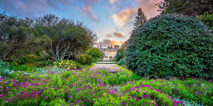 1332x850 Wallpaper nature, the building, garden, Sydney, Government House