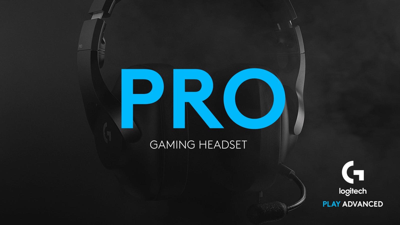 1920x1080 Logitech - G PRO Wired Surround Sound Gaming Headset for PC, PS4, Nintendo  Switch, Xbox One, VR - Black