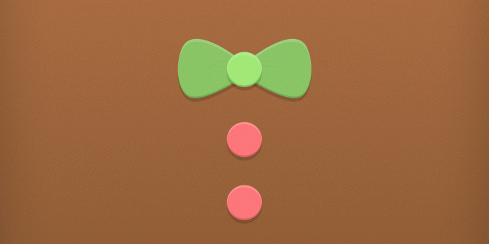2048x2048 Wallpapers of the week: candy canes and gingerbread men