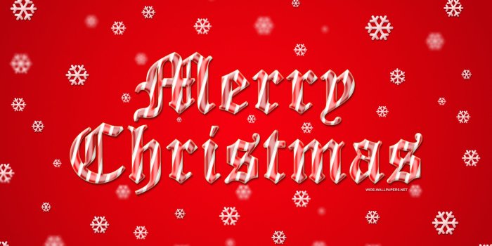 2560x1440 Merry Christmas – Candy Cane Pattern widescreen wallpaper | Wide