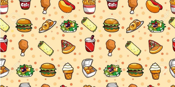 1300x1300 Cartoon Food Wallpapers - Top Free Cartoon Food Backgrounds