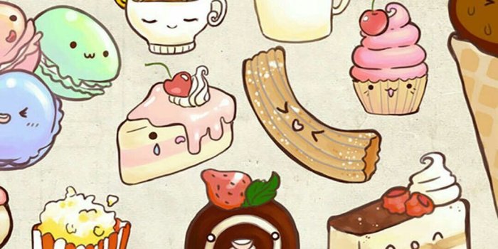 1080x1920 Cartoon Food Wallpapers