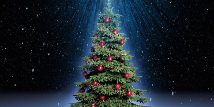 1280x800 Classic Christmas Tree ❤ 4K HD Desktop Wallpaper for 4K Ultra HD TV