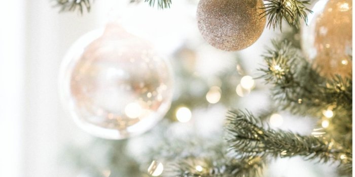 1193x1799 White and gold, such a classic Christmas combination #decor