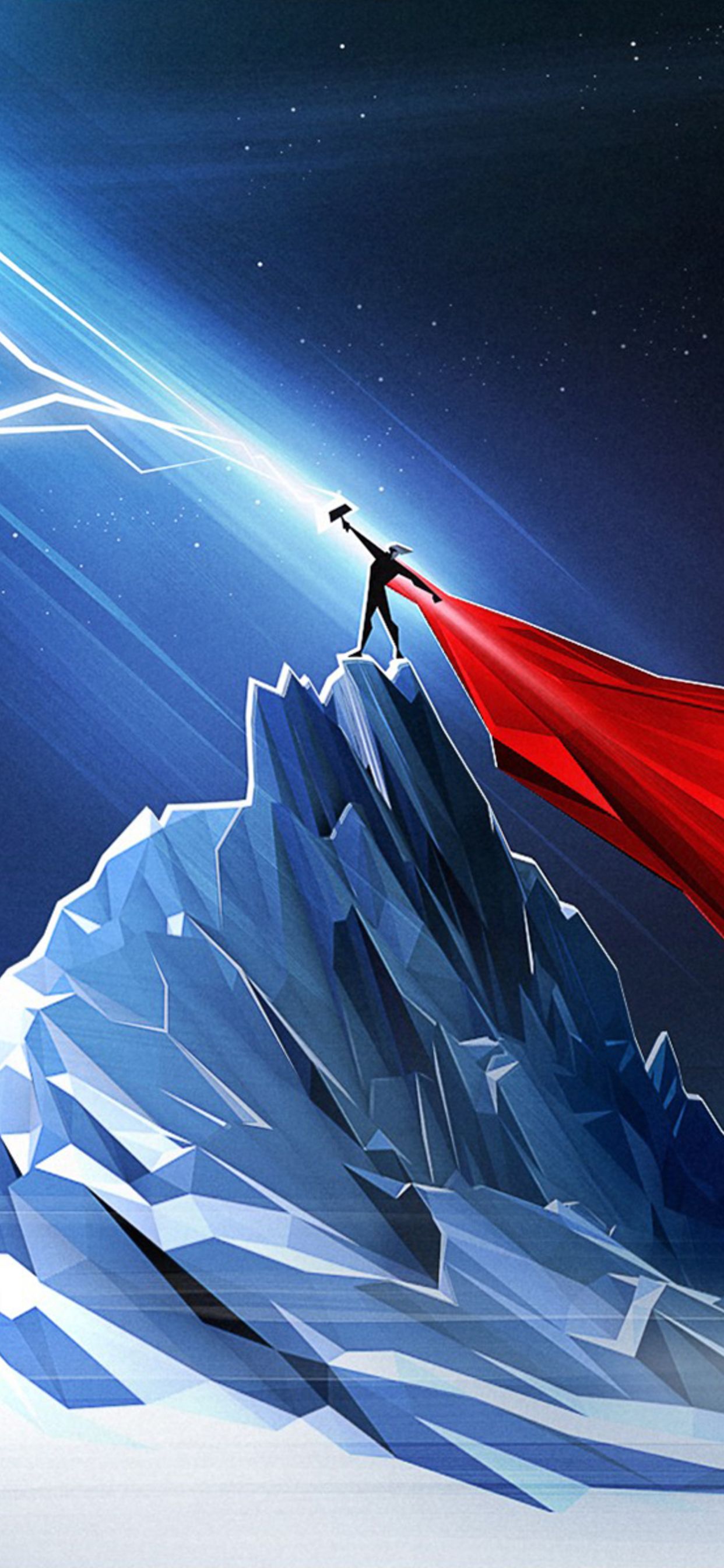 1242x2688 1242x2688 Thor Minimalism Iphone XS MAX HD 4k Wallpapers, Images