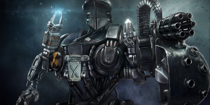 2880x1620 Robot sci-fi art artwork futuristic robot wallpaper | 2880x1620