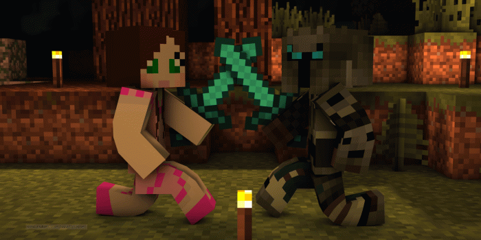 1366x768 Nova - Aphmau Meet Me On The Battlefield (#265368) - HD Wallpaper