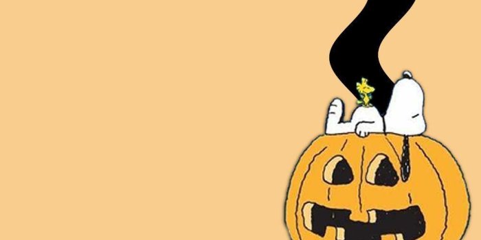 1024x768 Snoopy Halloween Wallpapers