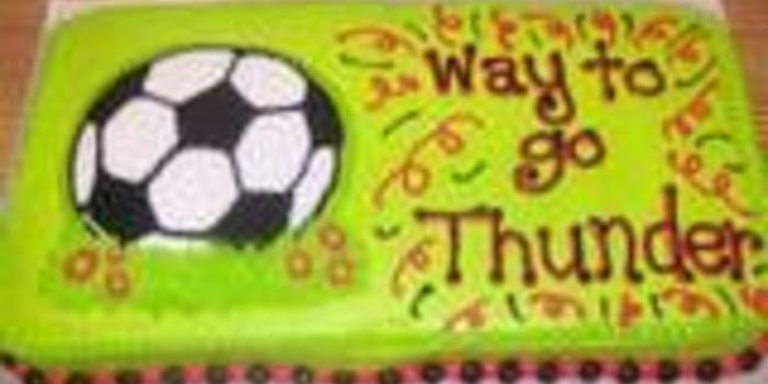 1024x768 Girly Soccer Cake - CakeCentral.com
