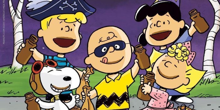1024x768 Charlie Brown Halloween Wallpapers