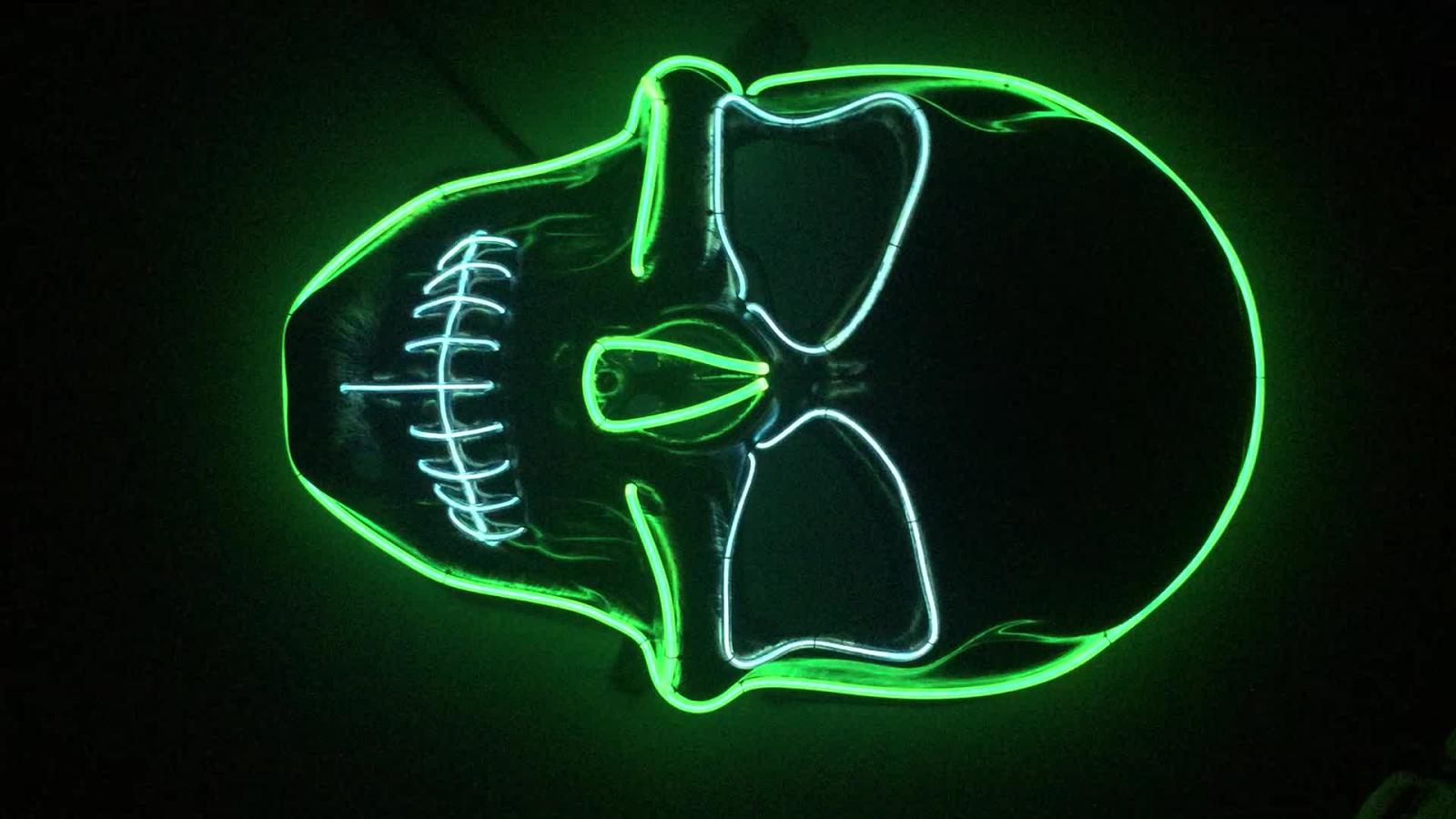 1920x1080 El Wire And Pvc Material Cool Led Light Up Halloween Mask - Buy Cool Light  Up Masks,Cool Led Masks,Cool Led Halloween Mask Product on Alibaba.com