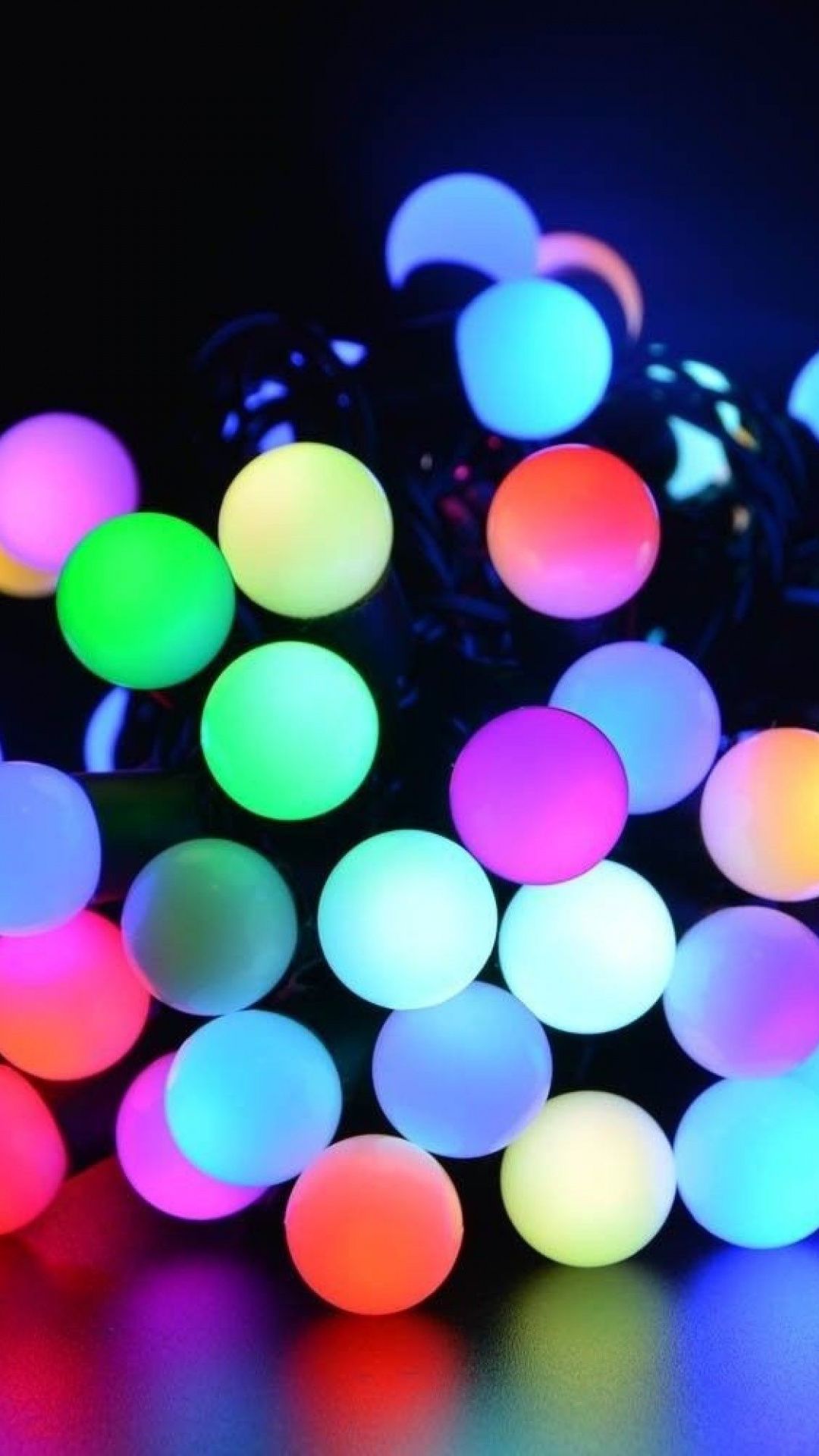 1080x1920 Circle, Color, Light Emitting Diode, Led Lamp, Disco Wallpaper for