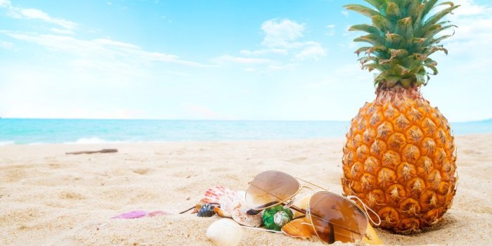 1332x850 Wallpaper sand, sea, beach, summer, the sky, stay, glasses, shell